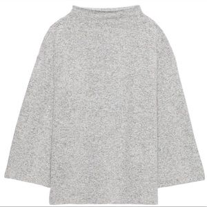 Banana Republic Brushed Mock Neck Top Sz M GUC